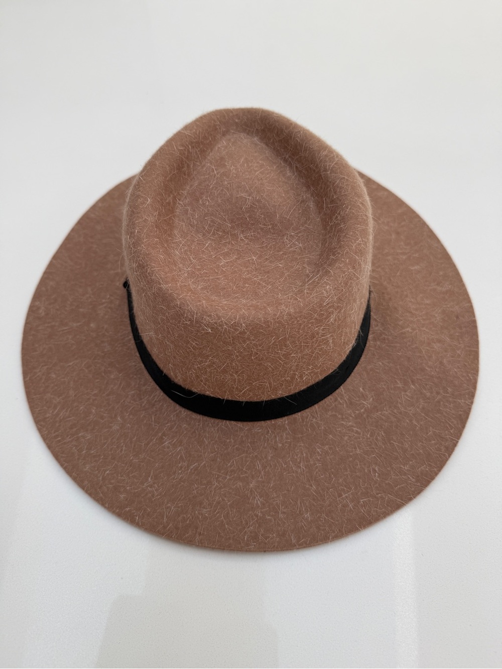 Sole Society Camel Wool Blend Fedora Hat